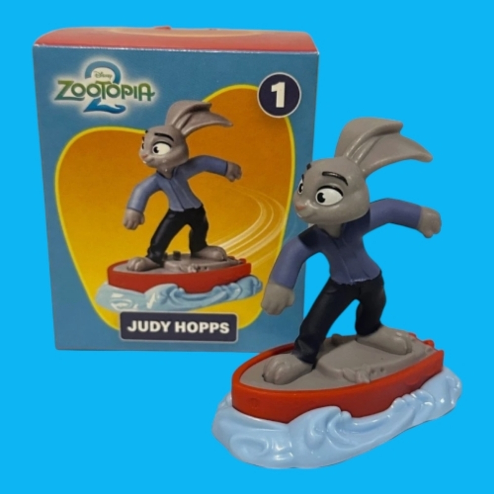 2025 McDonald’s Disney Zootopia 2 #1 Judy Hopps Happy Meal New
